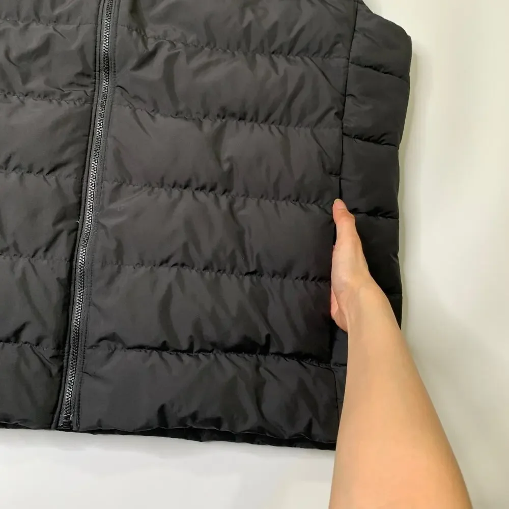 The North Face Vest Mens XL Extra Large Black Aconcagua Down Filled Insulated